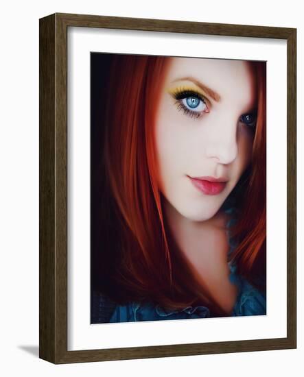 Some Red-Maren Slay-Framed Photographic Print