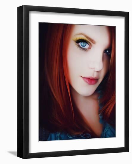 Some Red-Maren Slay-Framed Photographic Print