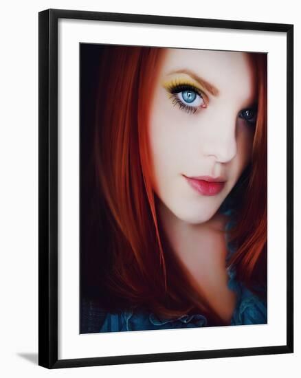 Some Red-Maren Slay-Framed Photographic Print