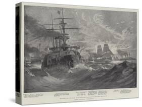 Some Russian War-Ships-Fred T. Jane-Stretched Canvas