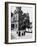 Some Serbian People Strolling in Front of a Church, Belgrade-null-Framed Photographic Print