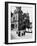 Some Serbian People Strolling in Front of a Church, Belgrade-null-Framed Photographic Print