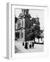 Some Serbian People Strolling in Front of a Church, Belgrade-null-Framed Photographic Print