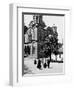 Some Serbian People Strolling in Front of a Church, Belgrade-null-Framed Photographic Print