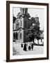 Some Serbian People Strolling in Front of a Church, Belgrade-null-Framed Photographic Print