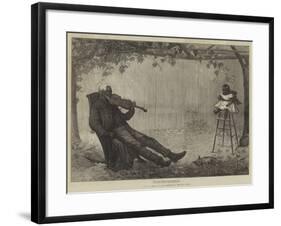 Some Simple Pleasure That in Memory Lives-Alfred Edward Emslie-Framed Giclee Print