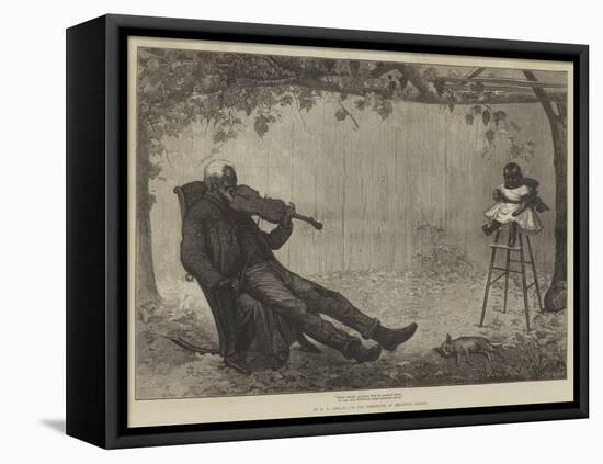 Some Simple Pleasure That in Memory Lives-Alfred Edward Emslie-Framed Stretched Canvas