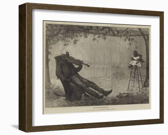 Some Simple Pleasure That in Memory Lives-Alfred Edward Emslie-Framed Giclee Print