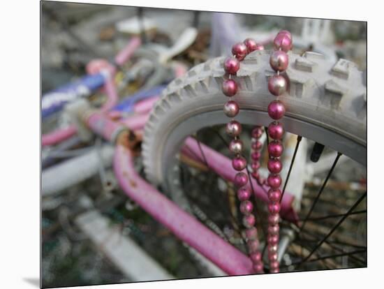 Some Six Months after Hurricane Katrina the Gulf Coast Mardi Gras Beads are Flying Again-null-Mounted Photographic Print