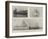 Some Snapshots During the Racing at Cowes-null-Framed Giclee Print