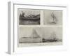 Some Snapshots During the Racing at Cowes-null-Framed Giclee Print