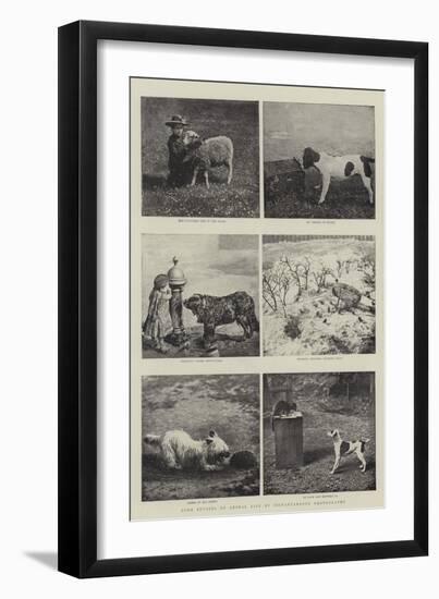 Some Studies of Animal Life by Instantaneous Photography-null-Framed Giclee Print