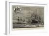 Some Vessels of the Evolutionary Fleet, under Admiral Sir G Hornby-William Lionel Wyllie-Framed Giclee Print