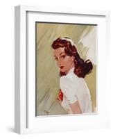 Somebody Else's Girl-David Wright-Framed Art Print