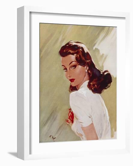 Somebody Else's Girl-David Wright-Framed Art Print