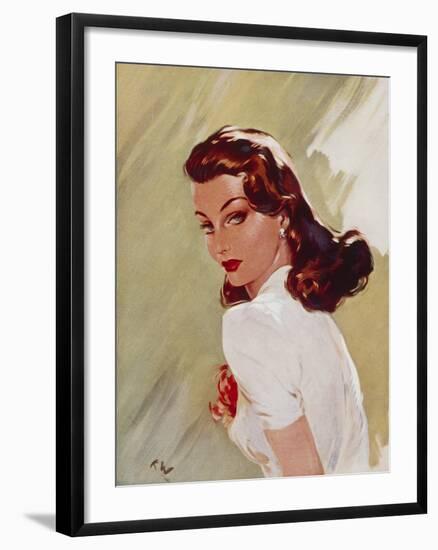 Somebody Else's Girl-David Wright-Framed Art Print