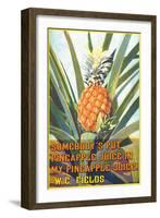 Somebody Put Pineapple Juice in My Pineapple Juice-null-Framed Art Print