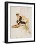 Somebody's Cup of Tea-David Wright-Framed Art Print