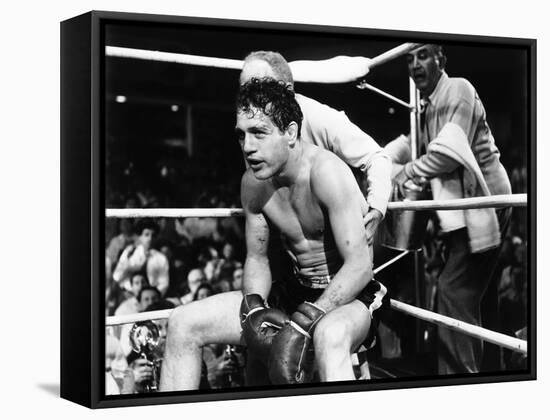 Somebody Up There Likes Me, Paul Newman, Everett Sloane, Sammy White, 1956-null-Framed Stretched Canvas