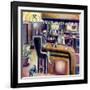 Someone Forgot Their Phone-Josh Byer-Framed Giclee Print