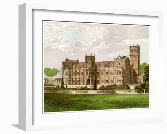 Somerleyton, Suffolk, Home of Baronet Crossley, C1880-AF Lydon-Framed Giclee Print