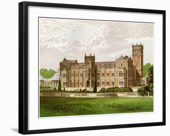 Somerleyton, Suffolk, Home of Baronet Crossley, C1880-AF Lydon-Framed Giclee Print