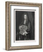 Somers with Seal-Godfrey Kneller-Framed Art Print