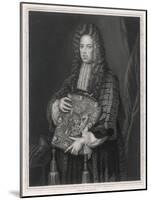Somers with Seal-Godfrey Kneller-Mounted Art Print