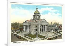Somerset County Courthouse-null-Framed Art Print