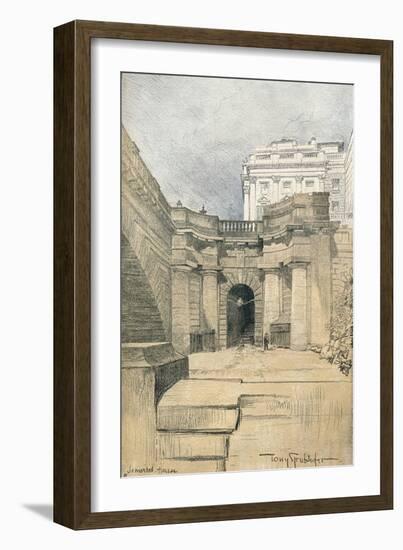 'Somerset House', c1902-Tony Grubhofer-Framed Giclee Print