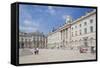 Somerset House Courtyard, London, England, United Kingdom, Europe-Frank Fell-Framed Stretched Canvas