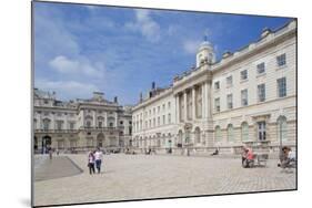 Somerset House Courtyard, London, England, United Kingdom, Europe-Frank Fell-Mounted Photographic Print