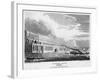 Somerset House, from the Thames, London, 19th Century-H le Keux-Framed Giclee Print