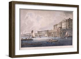 Somerset House, London, 1791-Joseph Constantine Stadler-Framed Giclee Print