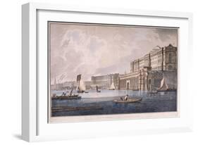 Somerset House, London, 1791-Joseph Constantine Stadler-Framed Giclee Print