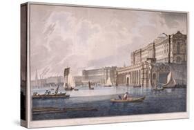 Somerset House, London, 1791-Joseph Constantine Stadler-Stretched Canvas