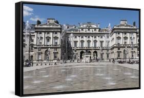 Somerset House, London, England, United Kingdom-Rolf Richardson-Framed Stretched Canvas