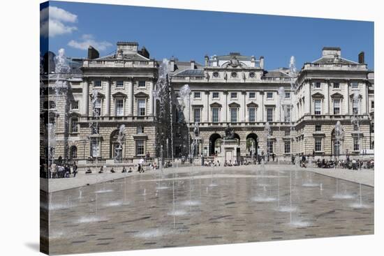 Somerset House, London, England, United Kingdom-Rolf Richardson-Stretched Canvas