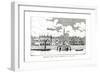 Somerset House London from a Line Drawing by S.Wale 1776-Wale-Framed Giclee Print