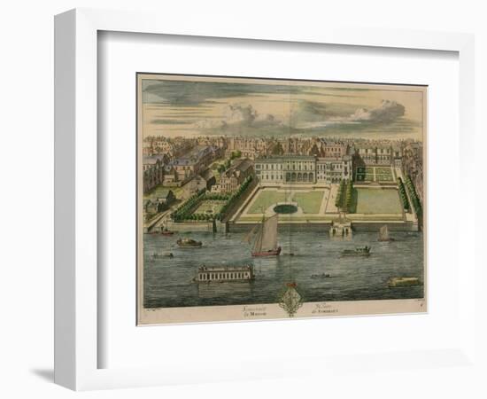 Somerset House, London-Leonard Knyff-Framed Giclee Print