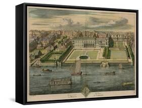 Somerset House, London-Leonard Knyff-Framed Stretched Canvas