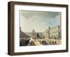 Somerset House, Strand, from 'Ackermann's Microcosm of London', Engraved by John Bluck…-T. & Pugin Rowlandson-Framed Giclee Print
