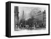 Somerset House, the Strand, London, 19th Century-WE Albutt-Framed Stretched Canvas