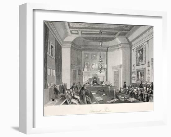 Somerset House-Thomas Hosmer Shepherd-Framed Giclee Print