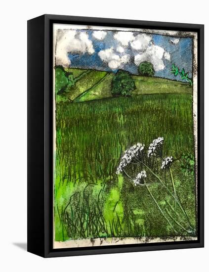 Somerset Landscape-Sarah Thompson-Engels-Framed Stretched Canvas