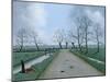 Somerset Levels-Tristram Paul Hillier-Mounted Giclee Print