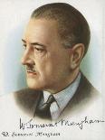 William Somerset Maugham, British Author of Novels, Plays and Short Stories, 1927-Somerset Maugham-Framed Giclee Print