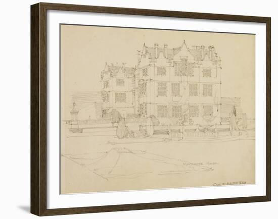 Somerset, Montacute House, 1895-Charles Rennie Mackintosh-Framed Giclee Print