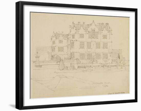 Somerset, Montacute House, 1895-Charles Rennie Mackintosh-Framed Giclee Print