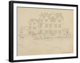 Somerset, Montacute House, 1895-Charles Rennie Mackintosh-Framed Giclee Print